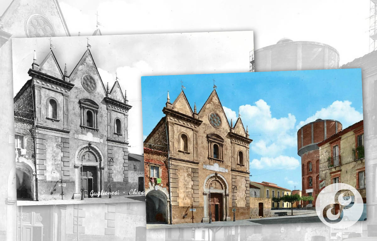 Immagini d'epoca a colori: la chiesa di Sant'Antonio di Padova